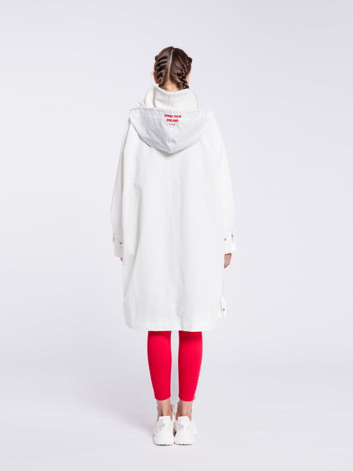 White Trench Coat - Urlazh New York