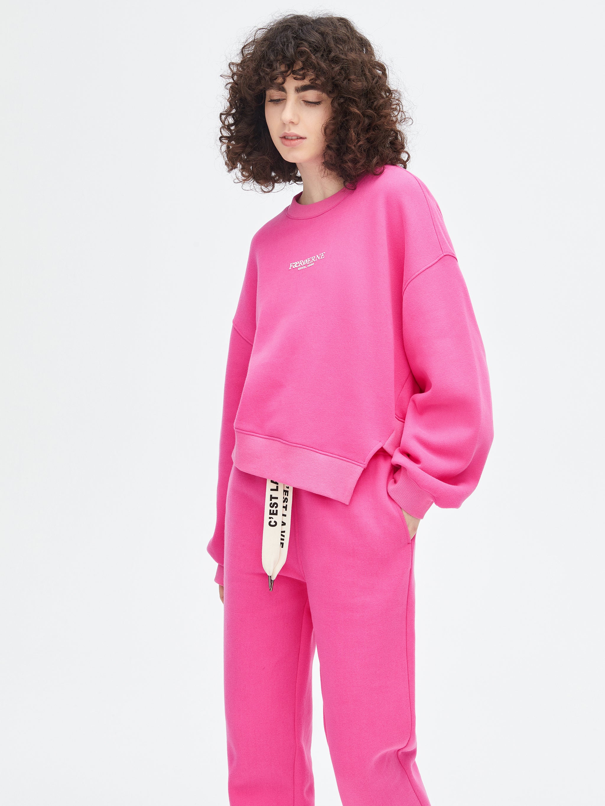 Rose Pink Set-Sweatershirt – Urlazh New York