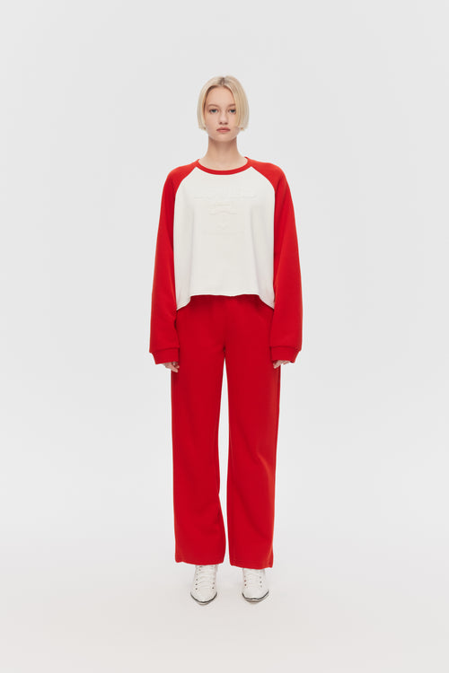 Ketchup Colorblock Sweatshirt