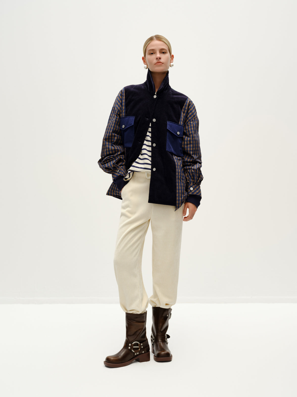 Street colorblocked jacket – Urlazh New York