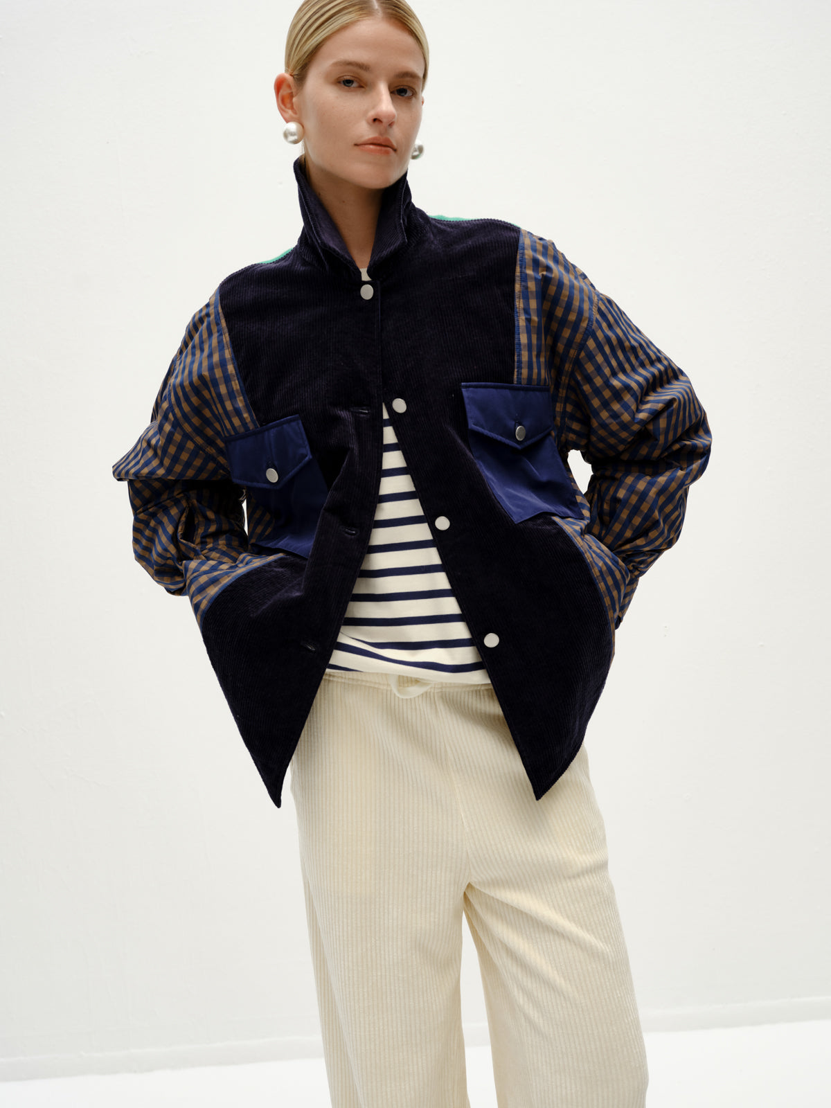 Street colorblocked jacket – Urlazh New York
