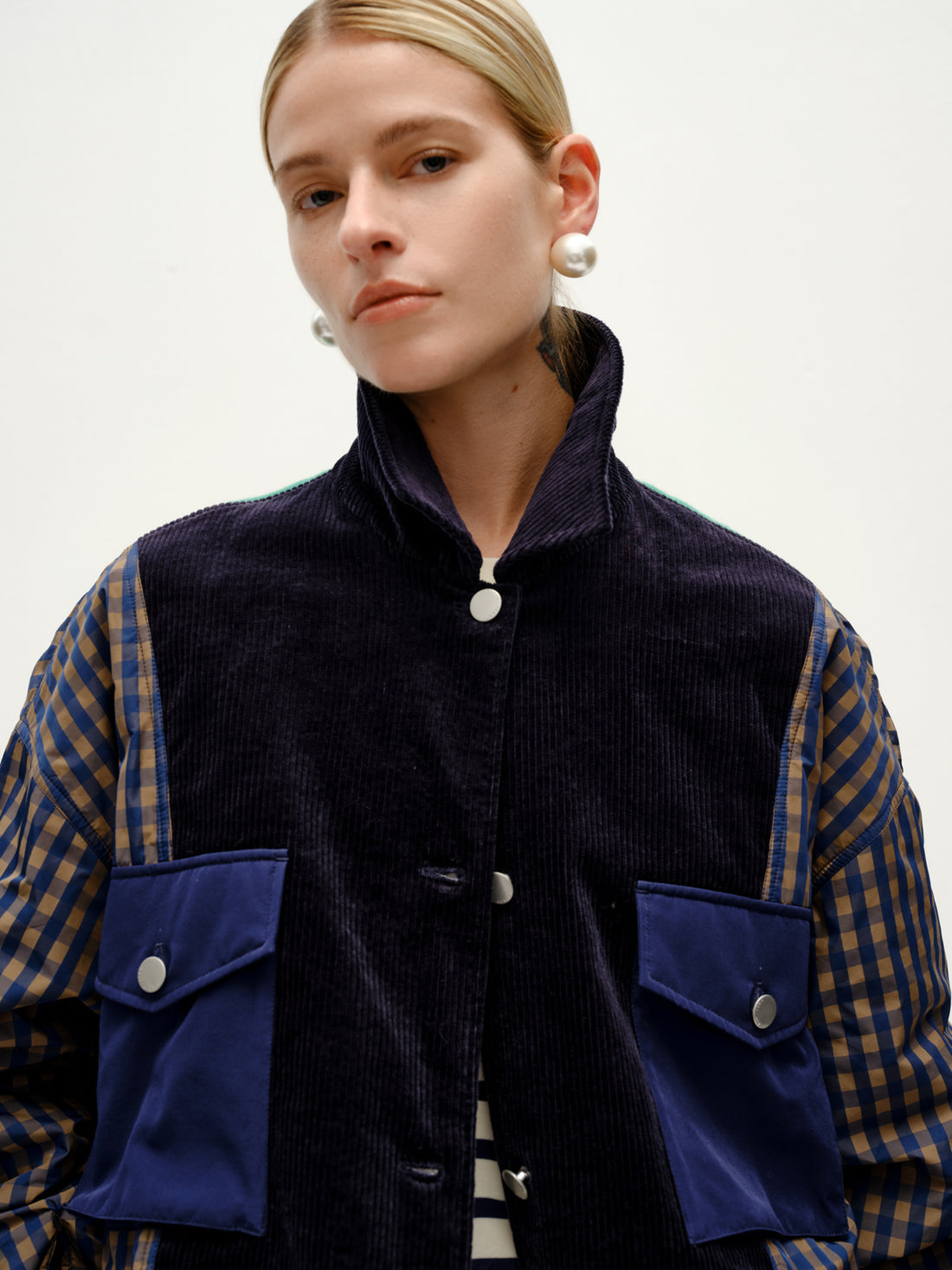 Street colorblocked jacket – Urlazh New York