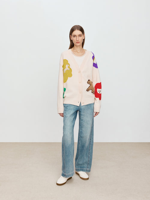 Warm Spring Blossoms Sweater