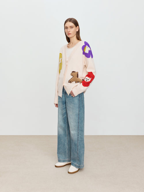 Warm Spring Blossoms Sweater