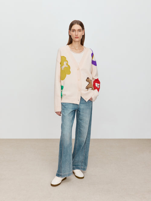 Warm Spring Blossoms Sweater