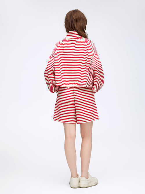 Red And White Striped Sweater