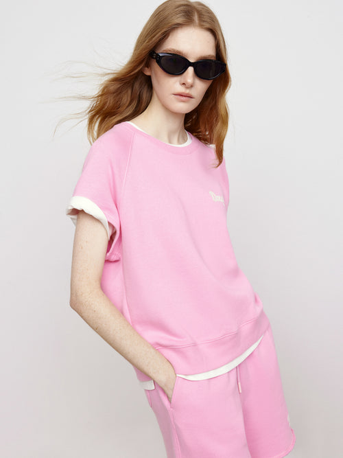 Sweetheart Peach Pink Set - Tee