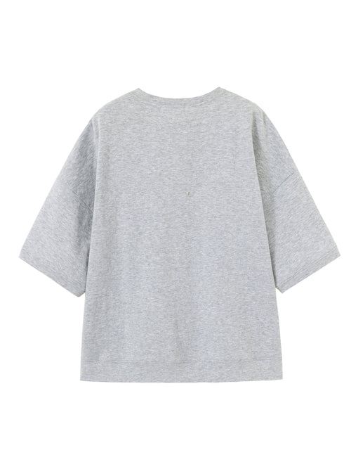 Grey Bear Embroidered Knitted Top - Urlazh New York