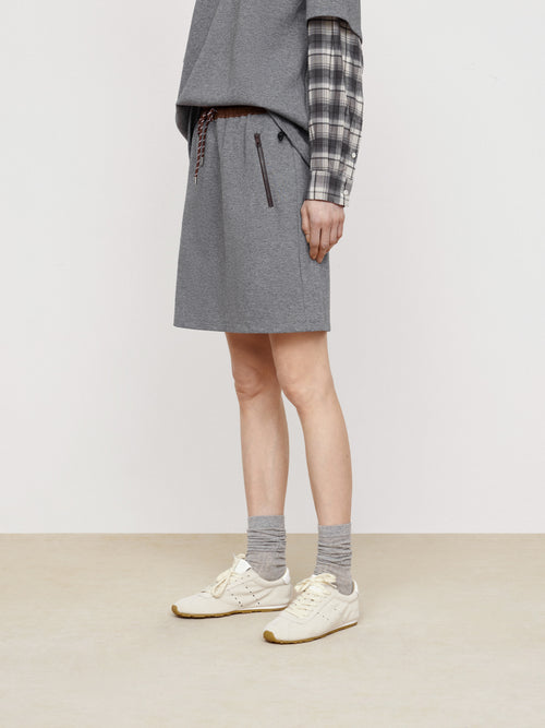Charcoal Ash Coconut Half Skirt