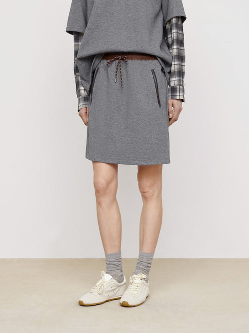 Charcoal Ash Coconut Half Skirt