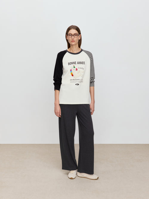 Sunshine Rainbow Little White Horse Tee