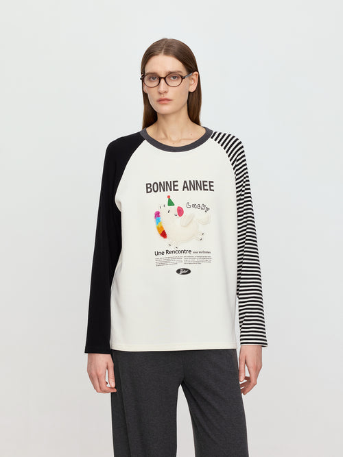 Sunshine Rainbow Little White Horse Tee