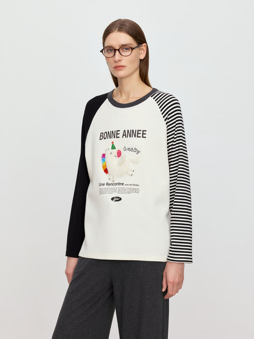 Sunshine Rainbow Little White Horse Tee