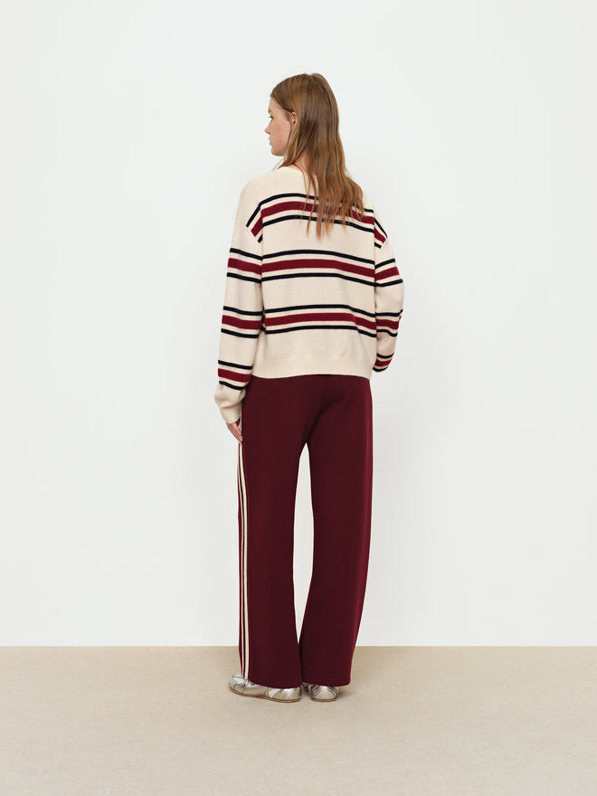 Wine Stained Cherry Cardigan