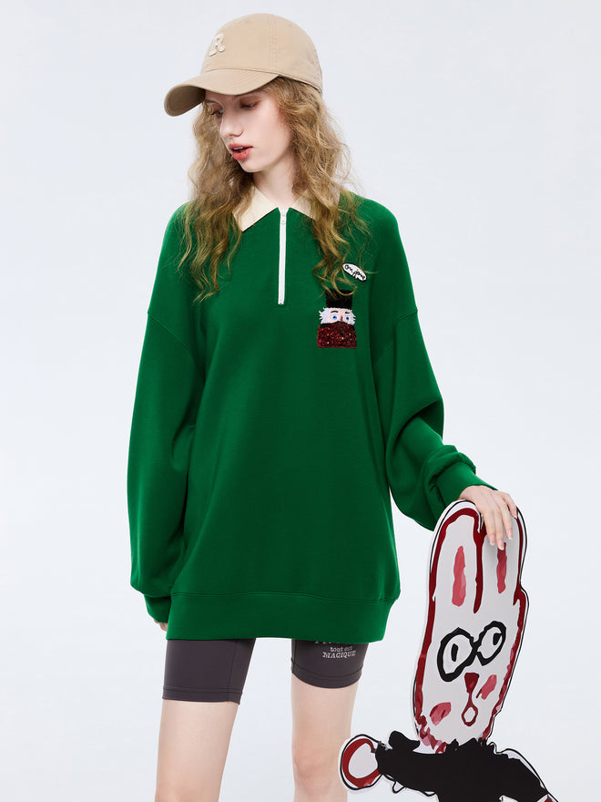Nutcracker Green Sweatshirt