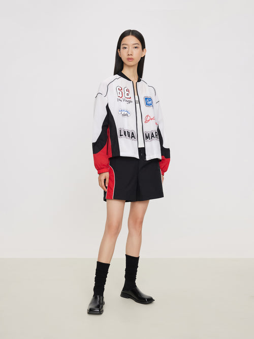 Biker Conspicuous Bag Jacket