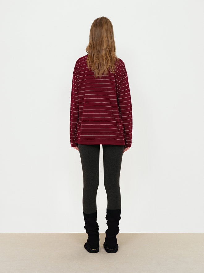 Burgundy Red Sweater