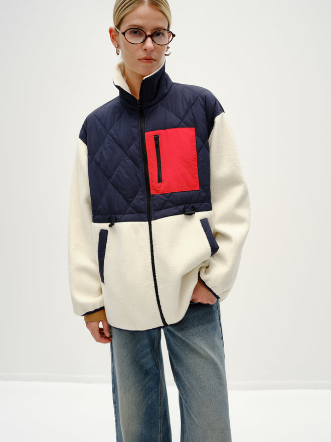 Vintage Colorblock Jacket