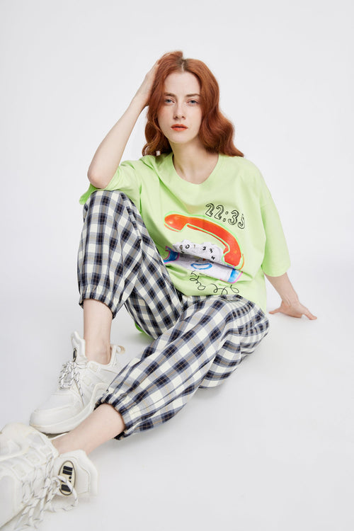 Checkered Tapered Chef Pants - Urlazh New York