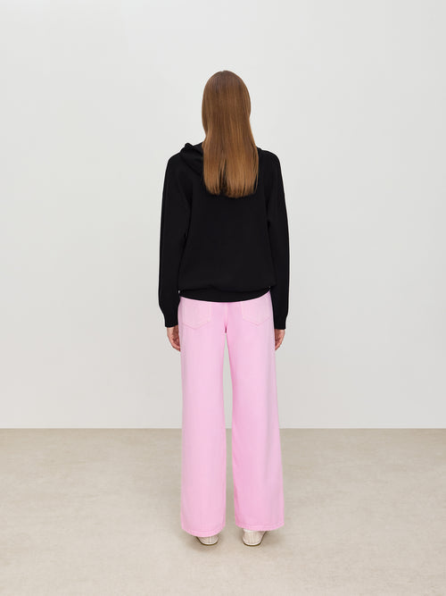 Small Wooden Horse Decoration Painting Sweaters