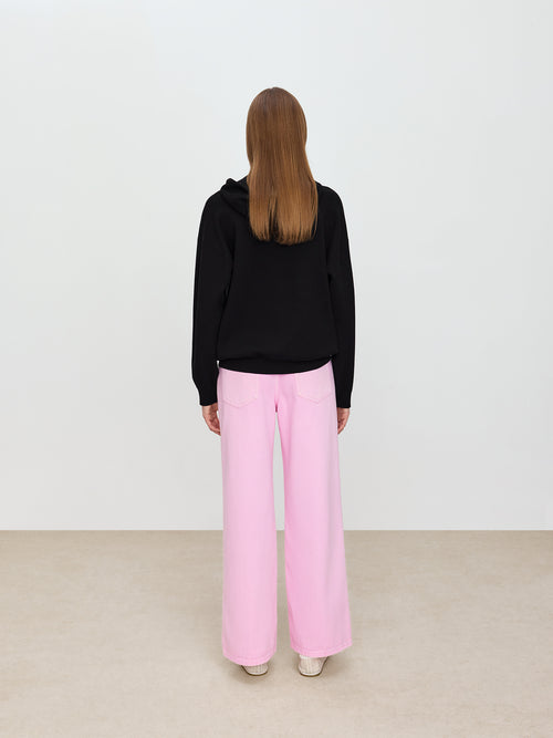 Small Wooden Horse Decoration Painting Sweaters