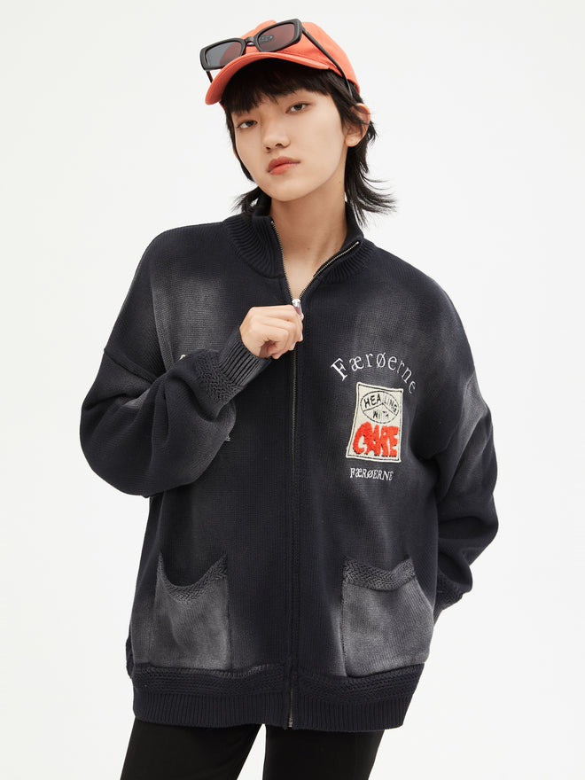 エアブラシ グラフィティ セーター