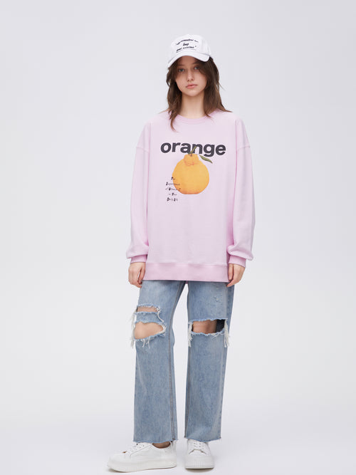 Ugly Orange Silhouette Sweatshirt