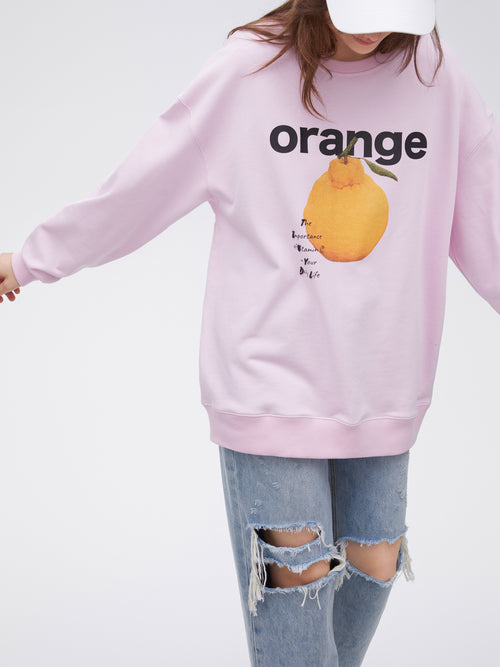 Ugly Orange Silhouette Sweatshirt
