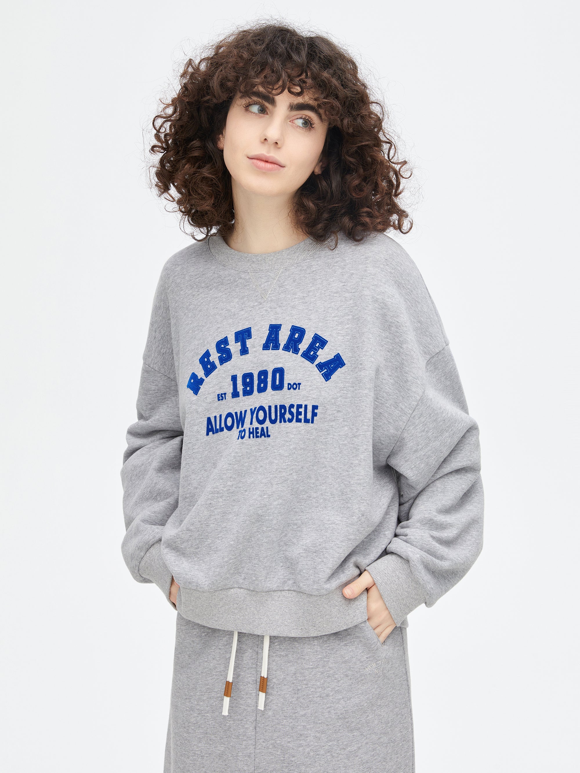 Vintage Letter Short Sweatshirt – Urlazh New York