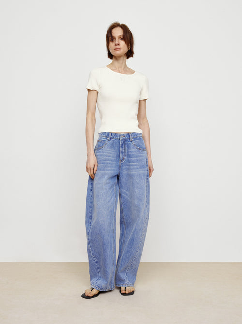Minimalist Woolen Short Sleeves