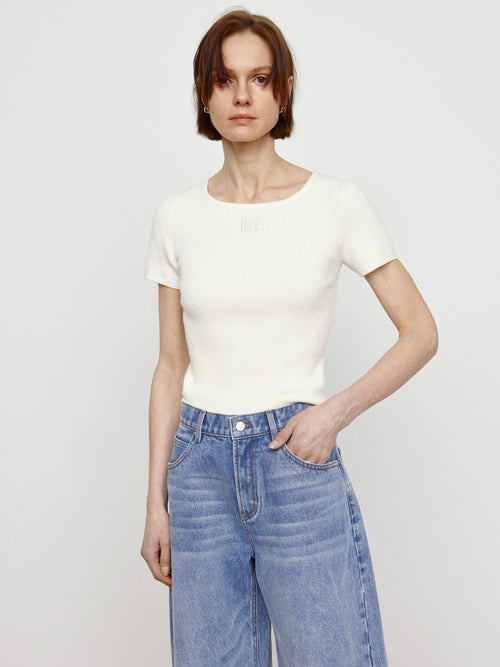 Minimalist Woolen Short Sleeves