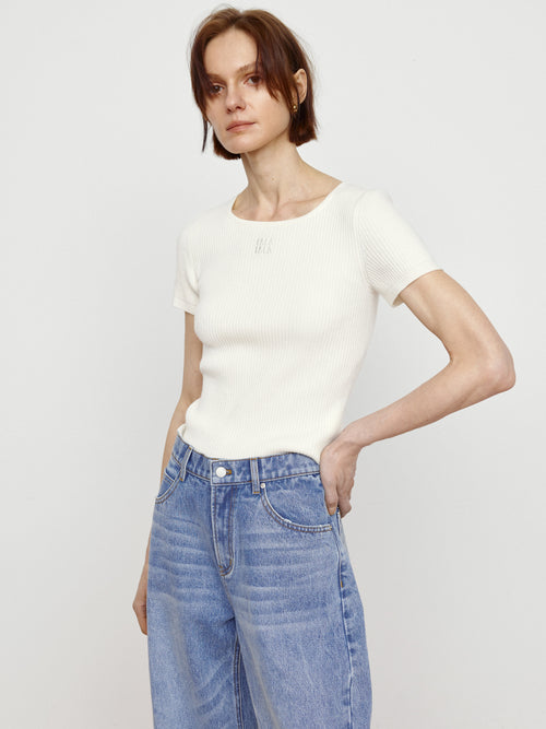 Minimalist Woolen Short Sleeves