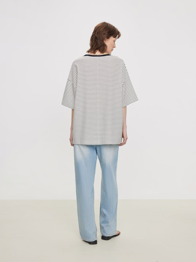 Fun Cat Stripe Tee
