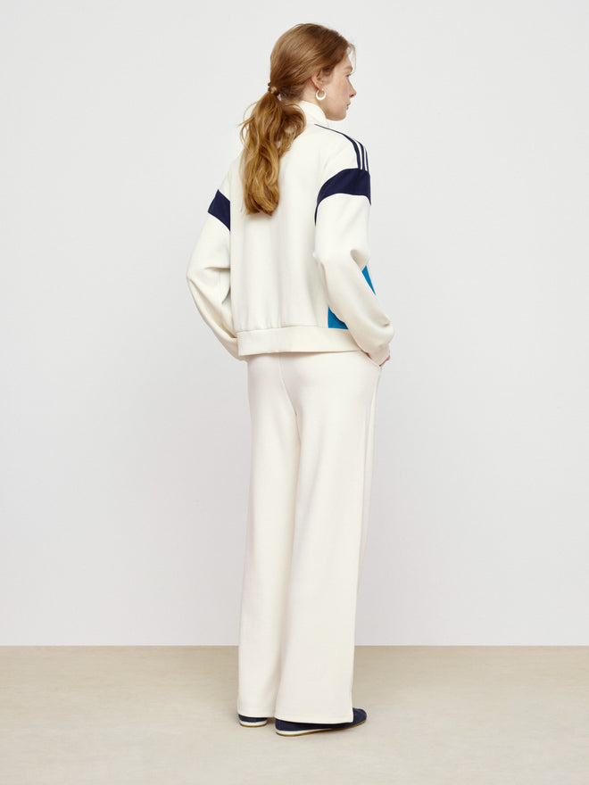 Blue Impression Color Blocked Coat