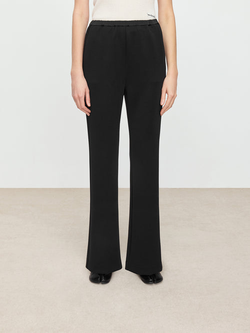 Splice Waist Micro Flared Pants