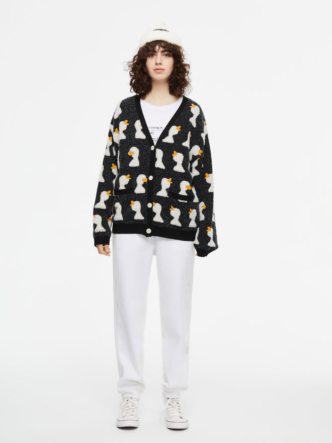 Duckie Wool Cardigan-Sample