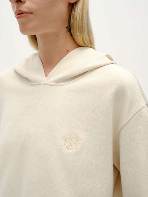 Simple Cloud Hooded Sweatshirt