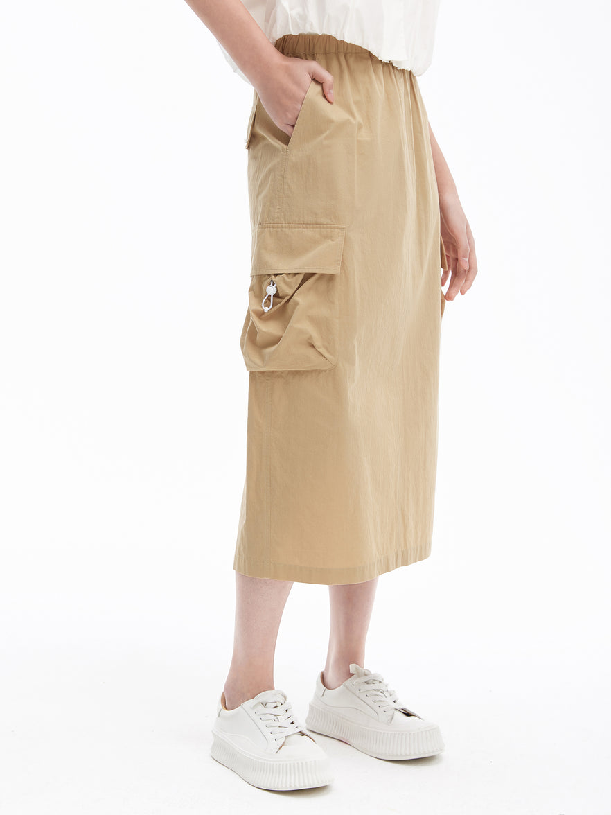 Cool Work Long Half Skirt - Urlazh New York