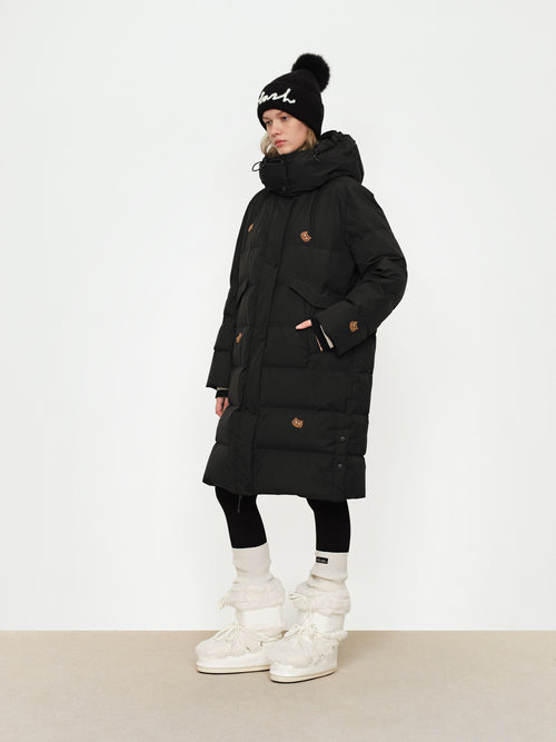 Cute Pet Embroidery Long Down