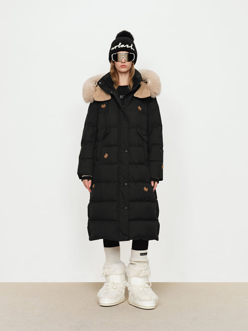 Cute Pet Embroidery Fur Collar Long Down