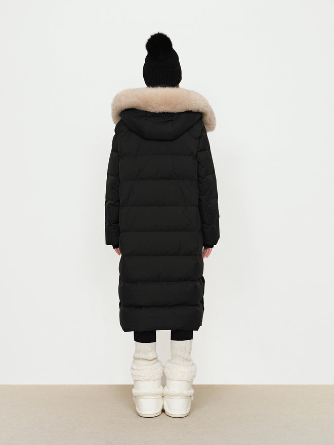 Cute Pet Embroidery Fur Collar Long Down