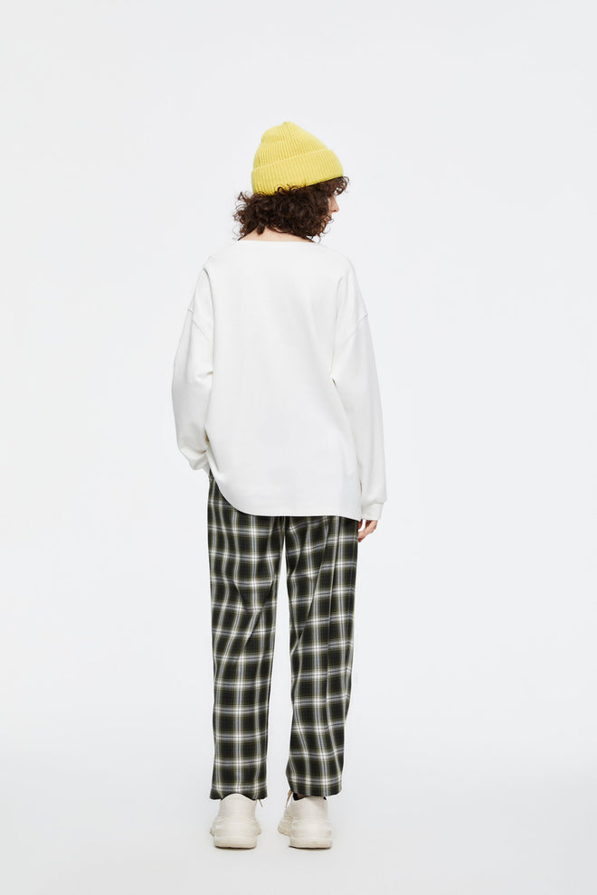 'Who Smiley' Sweatshirt-Sample