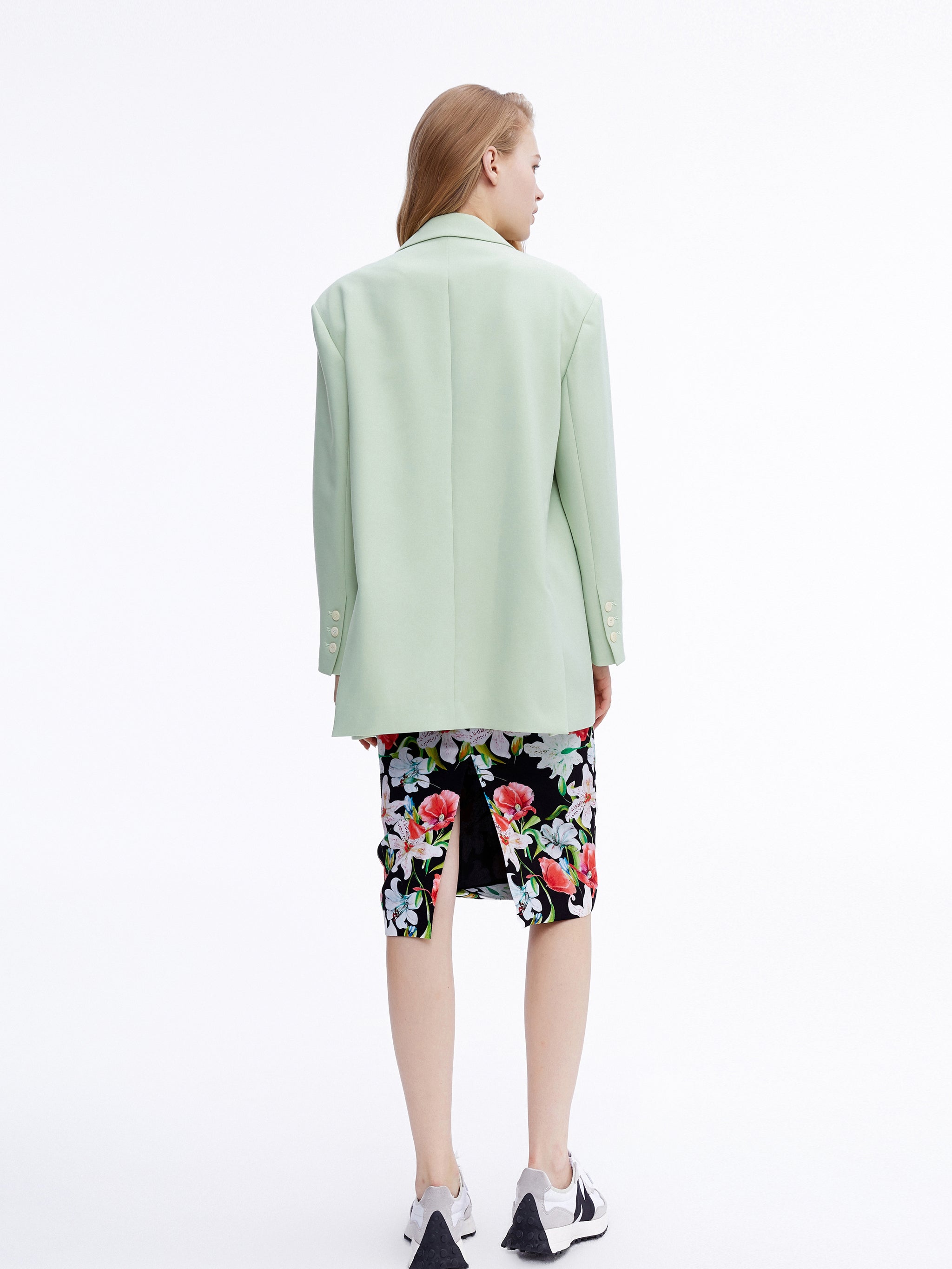 Avocado Green Blazer – Urlazh New York