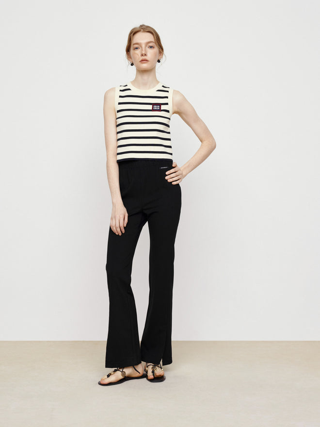 Twill Micro Flared Pants