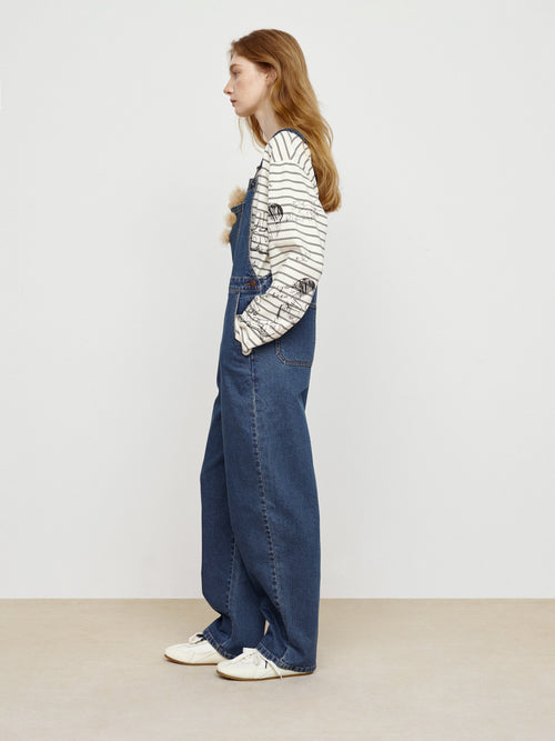 Doll Decorative Overalls
