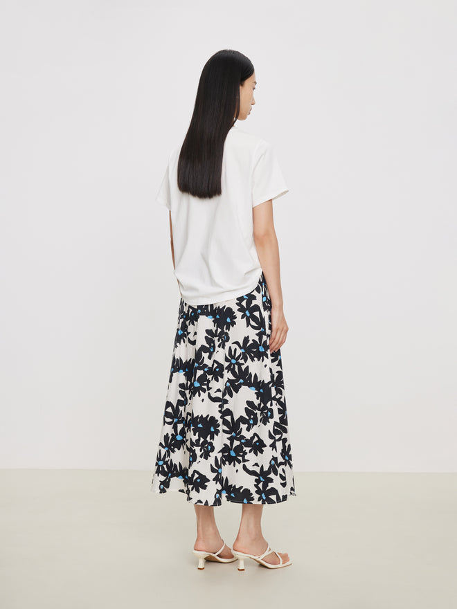 Petal White Tee