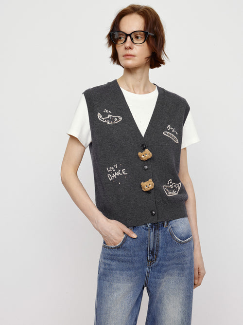 Fun Handmade Sweater Vest