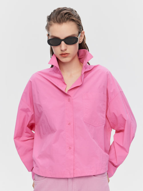 Rose Pink Silhouette Shirt