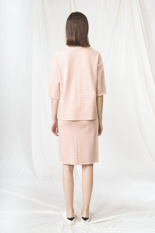 Fresh Pink Suit/Half Skirt