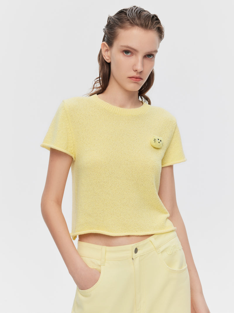 Vanilla Cheese Pullover Sweater - Urlazh New York